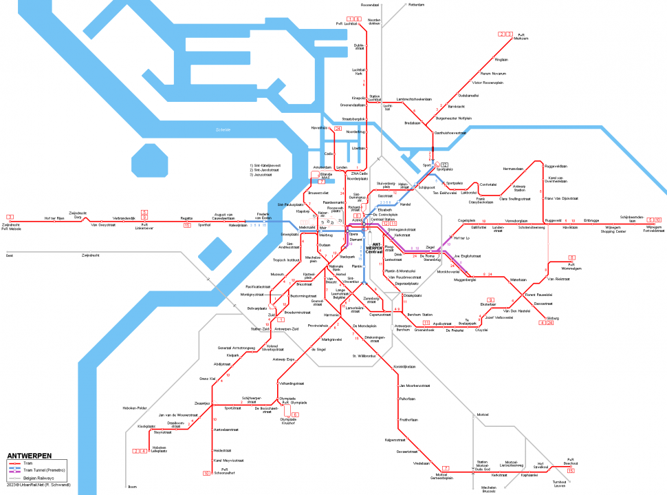 antwerpen map