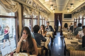 AET Milan 2022 Tram dinner